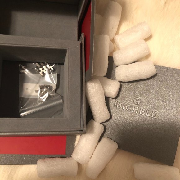 Michele Milou Diamond Bezel Black Dial! RARE!!
